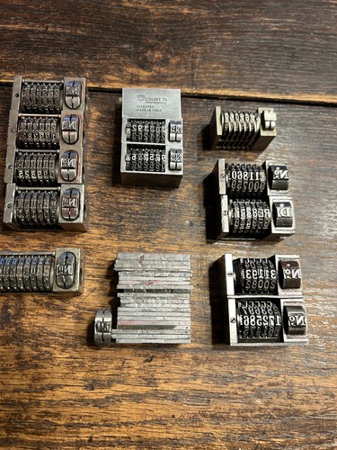 Letterpress Numbering Machines 13 total lot, 61 view so I dropping the price