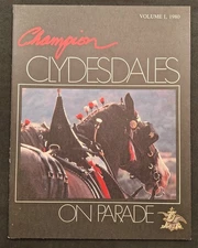 Anheuser-Busch Budweiser Champion Clydesdales Volume 1, 1980 Color Photos