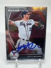 2021 Panini Prizm Draft Picks Baseball SIGNED RC Griff McGarry PDP145
