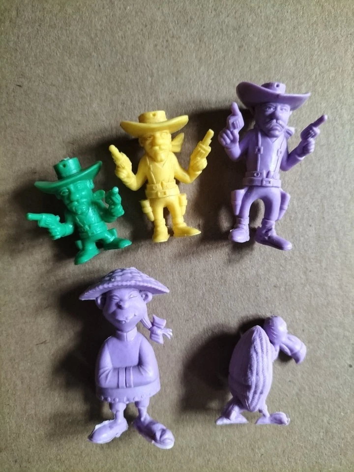 5 FIGURINES SERIE LUCKY LUKE SERIE OMO BONUX 1973 - Photo 1/1