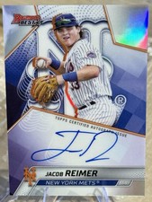 Jacob Reimer - New York Mets: 2025 Bowman's Best Refractor Auto #B25-JR