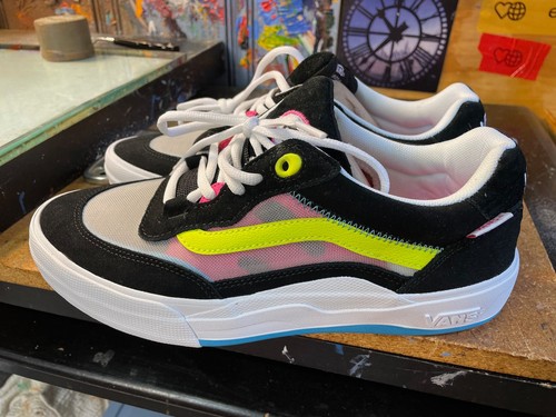 Vans Wayvee Neon Rave Black White Multi Size US 10 Men New VN0A5JIA5RF ...