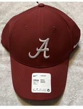Nike Alabama Crimson Tide Swoosh Flex Hat Red One Size Fits Most Big A