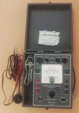 Vintage Accurate Instrument Utility Vacuum Tube Tester Model 161 Needs Battery 