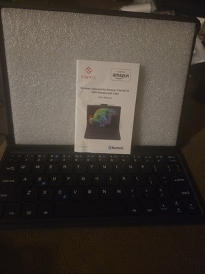 Fintie Wireless Bluetooth Keyboard Case for Amazon Fire HD 10 (13th Gen 2023)...