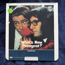 WHATS NEW PUSSYCAT - CED/LASERDISC - PETER SELLERS - UNTESTED