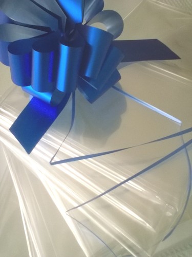 💜BABY Cellophane Hamper Bag & Bows Baby Pram Wrapping Birthday Christmas Gifts - Picture 93 of 98