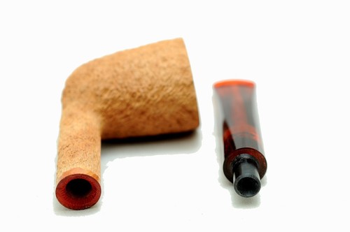 Brand new briar pipe PARONELLI dubin rusticated natural handmade - Picture 6 of 6