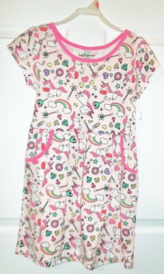 Bobbie Brooks Girls Unicorn Sundress Size 7/8 NEW