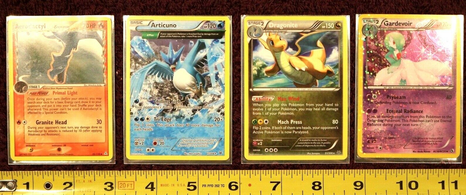 EX Holon Phantoms AERODACTYL Delta Species 35/110 EX/NM Pokemon Cards Lot