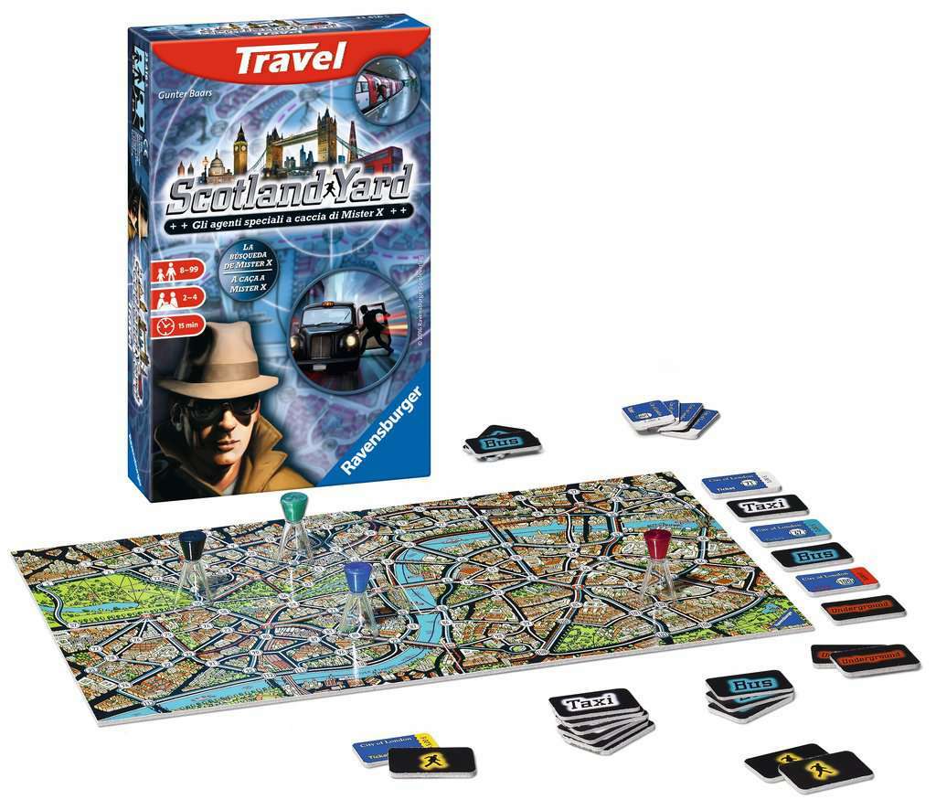Scotland Yard gioco travel Ravensburger