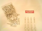 Aluminum 1/4 "x 1/2 " Pop Rivets with Steel Mandrel 100 Piece Set Ships USPS New — photo 1