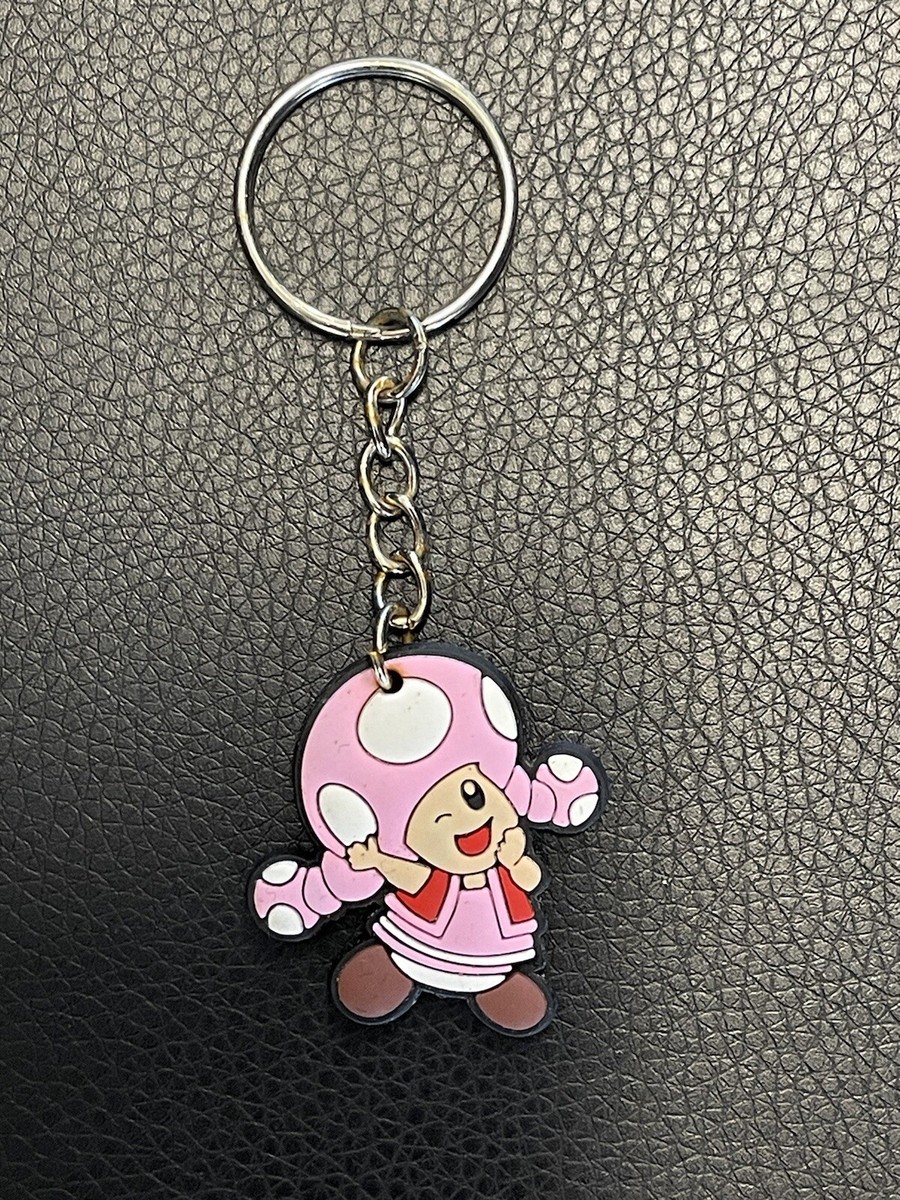 Toadette Nintendo Super Mario Keychain