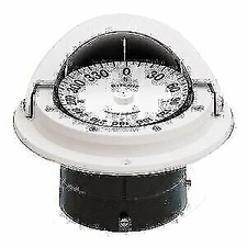 Ritchie Flush-Mount Voyager Compass 3 In PowerDamp Flat Dial White F82W
