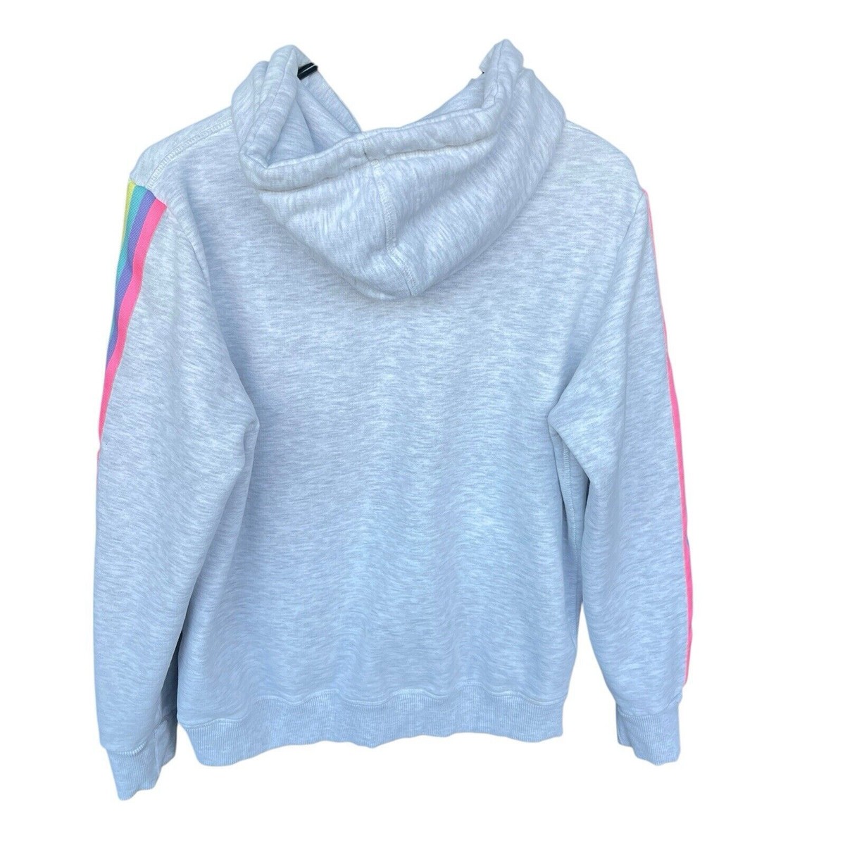 【Superdry】Superdry レトロ ストライプ ロゴ パーカー Superdry Logo Retro Rainbow Hoodie Womens Size 12 Striped
