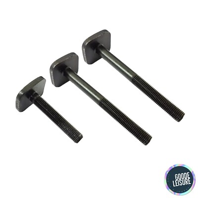 Thule 598 Pro Ride Cycle Carrier T Track Bolts for Aluminium Aero Bars Wingbar
