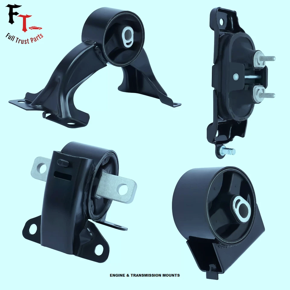 FITS: 2011-2014 VOLKSWAGEN ROUTAN 3.6L -- SET OF 4 ENGINE & TRANSMISSION MOUNTS. - Image 2 of 4