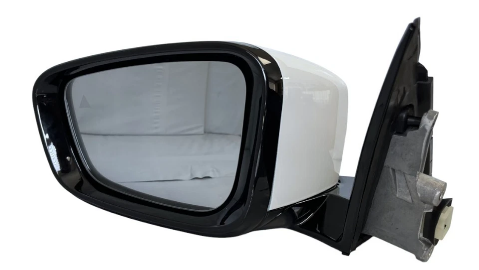 #179 ESPEJO CONDUCTOR IZQUIERDO BLANCO CON PUNTO CIEGO BMW 530I 540I 530e 2017-2023 Foto 3 de 4