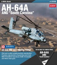 AH-64A ANG South Carolina - Academy 12129 | kingshobby.com