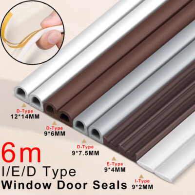 EPDM Window and Door Self Adhesive Seal Draught Strip Tape Anti-collision Rubber