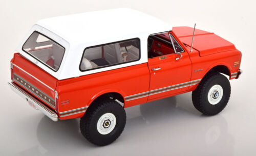 Chevrolet K5 Blazer Highlander Edition 1972 rojo/blanco 1:18 GMP/ACME - Imagen 2 de 5
