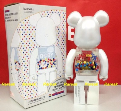 Medicom Bearbrick My First Baby 15th Anniversary Pearl White 400 
