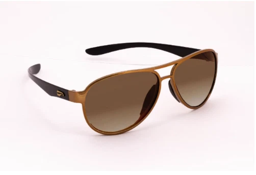 Flying Eyes Kestrel Aviator Gold Frame Gradient Copper Lenses