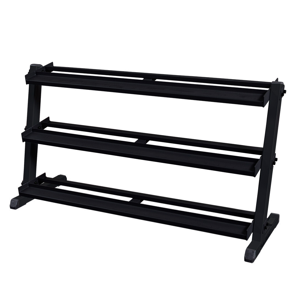 Body-Solid 60 inch Dumbbell Rack with 3rd Tier