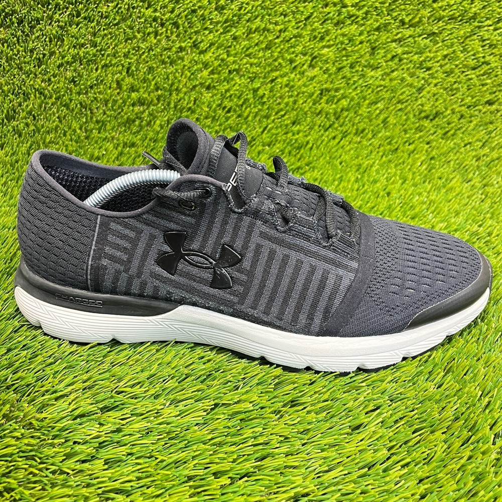 Under Armour Speedform Gemini 3 Mens Size 12 Black White Running Shoes Sneakers
