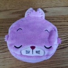 Disney Store Alice in Wonderland Cheshire Cat Plush Round Pencil Case 6 inches