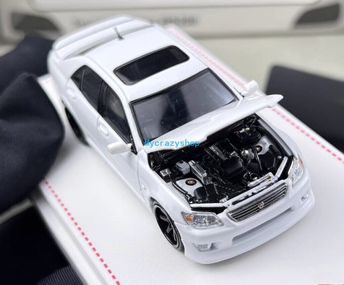 CR FH 1:64 White Altezza RS200 SXE10 Sedan Sports Model Diecast Metal Car - Picture 11 of 12
