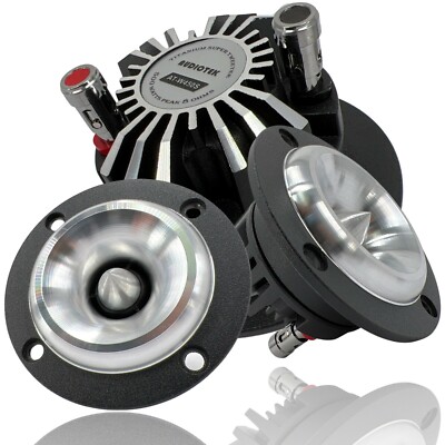 1 x  Audiotek 3.25'' 500W Car Audio Pro Heavy Duty Titanium Super Tweeter New