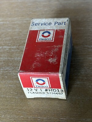 #ad #ad NOS GM 5736657 DELCO HD13 GM 1965 1966 CHEVY HEAVY DUTY FLASHER Delco $24.00