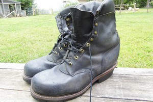 long dress and cowboy boots