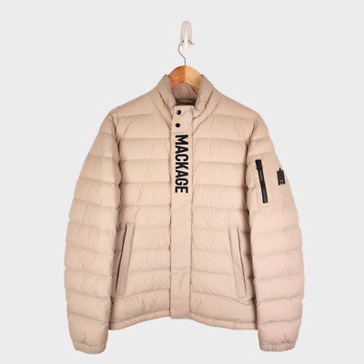 MACKAGE Herren Piers Daunen Stepp Puffer Jacke - 38 (M) - Top Zustand