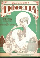 FIORETTA Broadway Show Sheet Music "Carissima" 1929