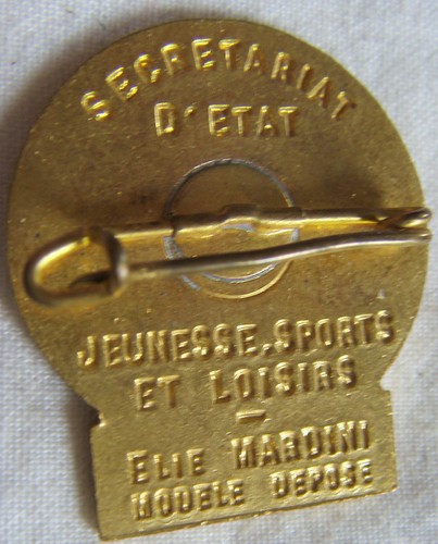 BG7131 - INSIGNE BADGE ECOLE DE NATATION FRANÇAISE - 2e Triton - Picture 2 of 2