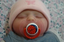 Magnetic Pacifier For Reborn Dolls B2-Lady Bug