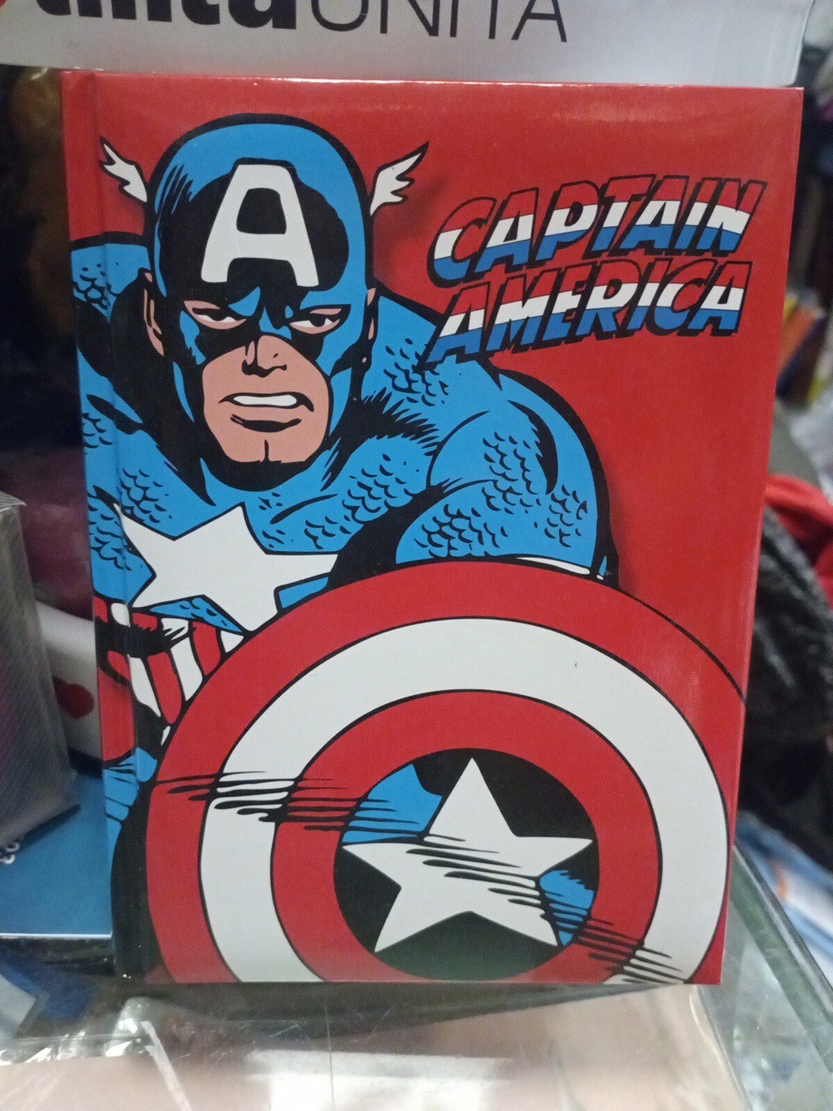 Diario scuola 2021 Capitan America 12 mesi 18,5X13,5 Scuola Panini