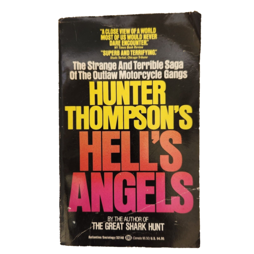 Hell's Angels Hunter S. Thompson Ballantine 1988 29th Printing Motorcycle Gangs - Picture 1 of 5