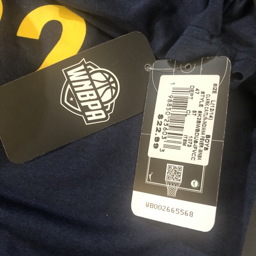 Caitlin Clark Indiana Fever #22 Trikot TS - WNBA Rookie Season Youth Jungen Gr. L - Bild 11 von 14