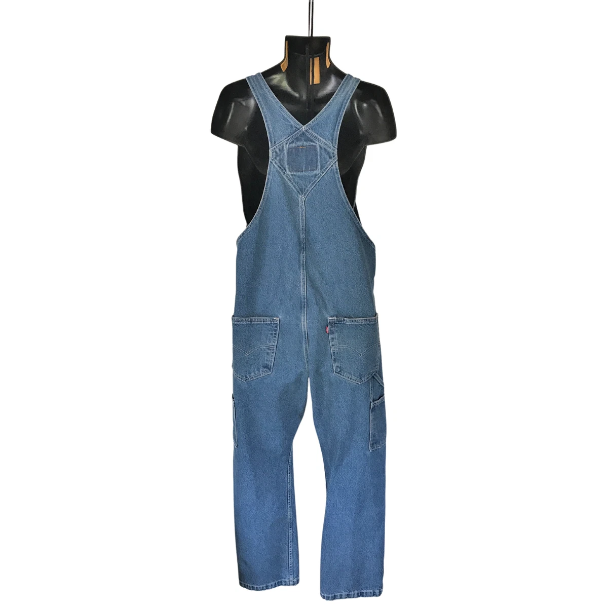 Levi Strauss and Co. Levi's Hi-Ball Overalls Men Size Small Stone Wash Anson