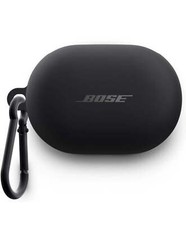 Bose QuietComfort Earbuds Silicone Case Cover, Protective Silicone Exterior- Bla