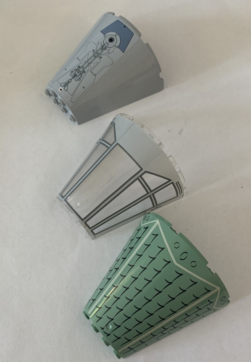 LEGO part 47543 48310 (1pc) 8x4x6 Half Cone Cylinder | eBay