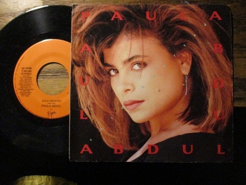 PAULA ABDUL "COLD HEARTED" 45 PS