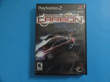 PS2 NEED FOR SPEED CARBON - ORIGINAL COVER ART IN BLOCKBUSTER VIDEO CASE