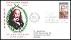 Canada FDC - 1969 - Sir William Osler, Scott # 495, Jackson Cover