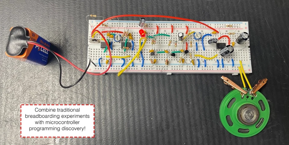 Make: Radio Component Kit - Complete Electronics Component Pack Book Science Lab - Image 3 of 4
