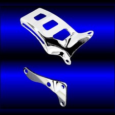 Chrome Alternator Bracket Fits Small Block Chevy 1976 To 86 305 350 400 Long Wp