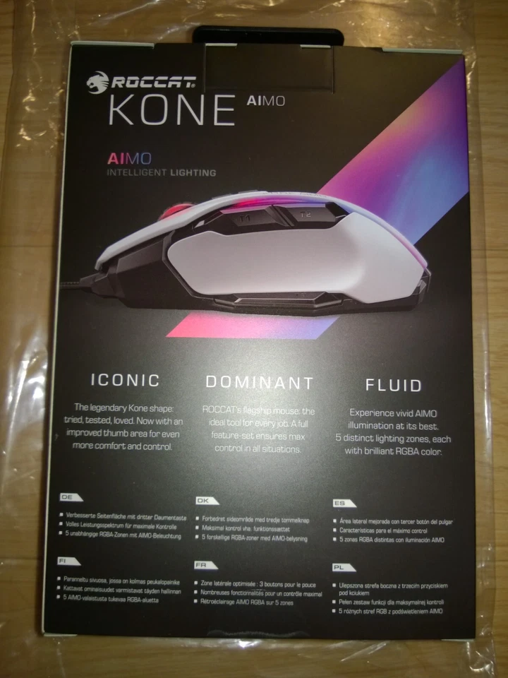 ROCCAT Kone AIMO Remastered Wired PC Gaming Mouse White (ROC11820WE) - Image 2 of 4